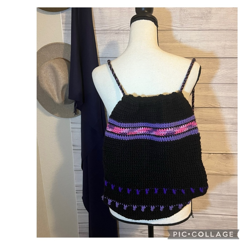 CROCHET BACKPACK HIPPIE BOHO